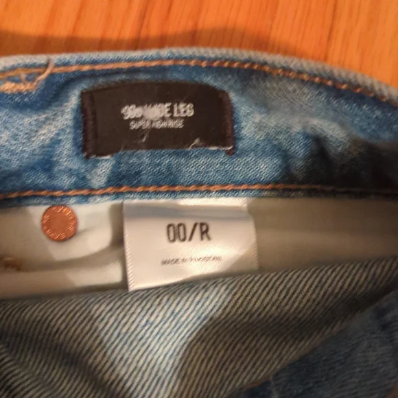 EXPRESS 90's Wide leg Super highrise - Picture 6 of 7